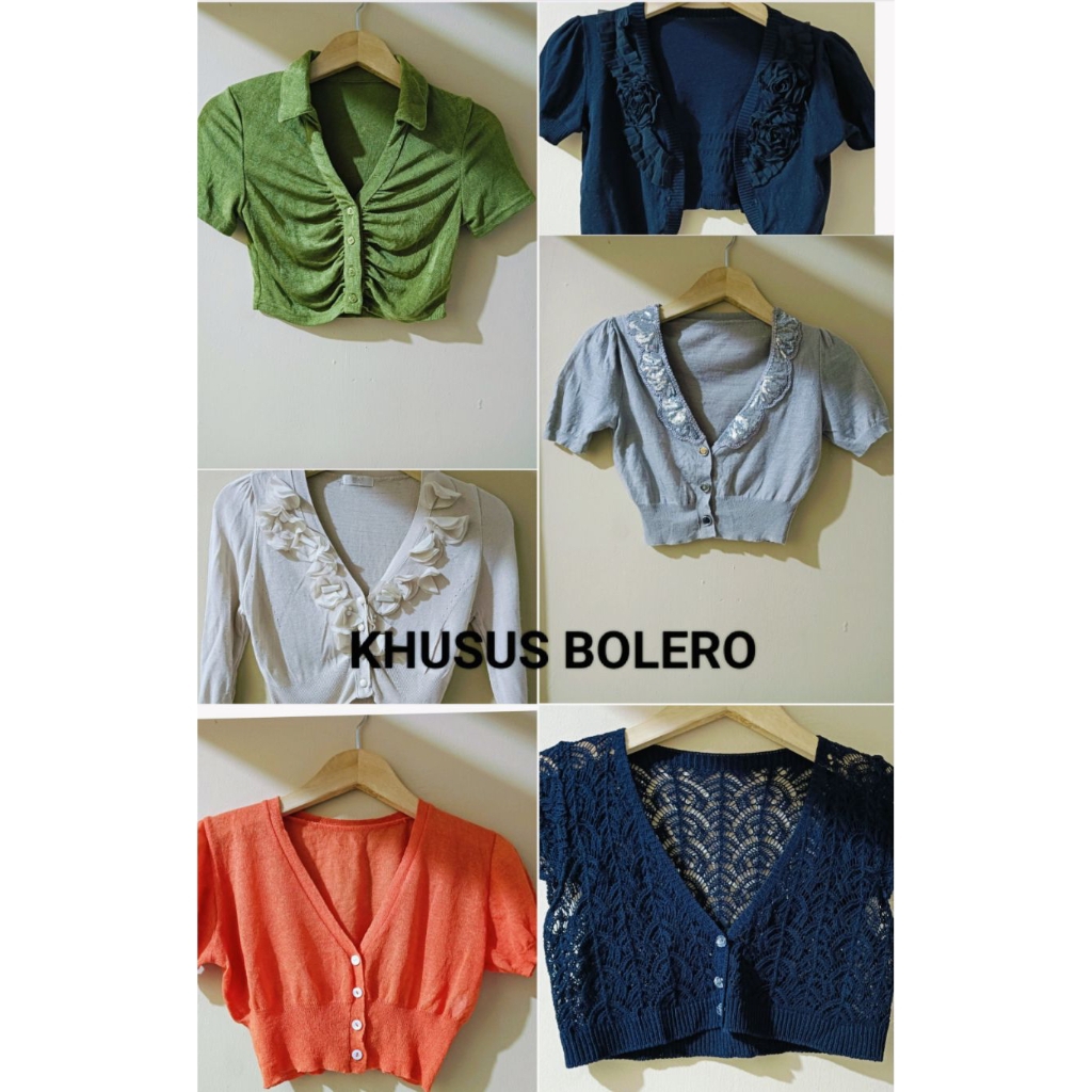 { Khusus Bolero } Baju sisa import & export Bukan PL { baca deskripsi }