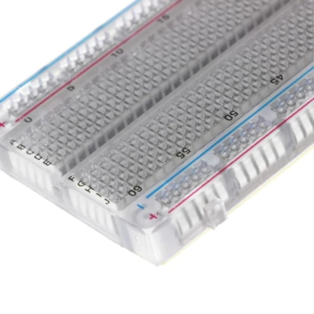 Breadboard 830 Point Transparant Project Board Protoboard Bread Bening
