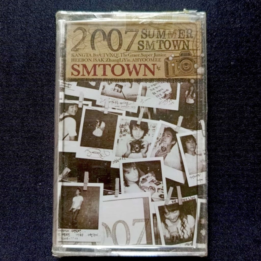 Kaset V/A (KANGTA, BoA, TVXQ, Super Junior, etc) - 2007 Summer SMTOWN (Sealed)