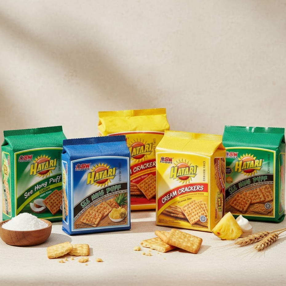 BISKUIT HATARI / HATARI SEE HONG PUFF / BISKUIT HATARI KELAPA / BISKUIT HATARI MARGARIN