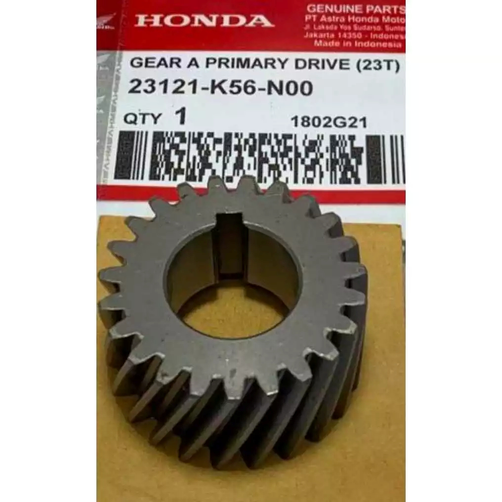 Gigi Primer Lawan Kopling Kruk As Cb150 Led Sonic 150 Supra Gtr 150 K56 Original Honda