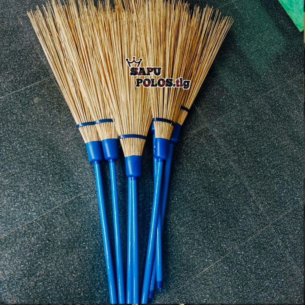 sapu lidi halaman tebal/Sapu taman lidi kelapa tebal kuat kokoh