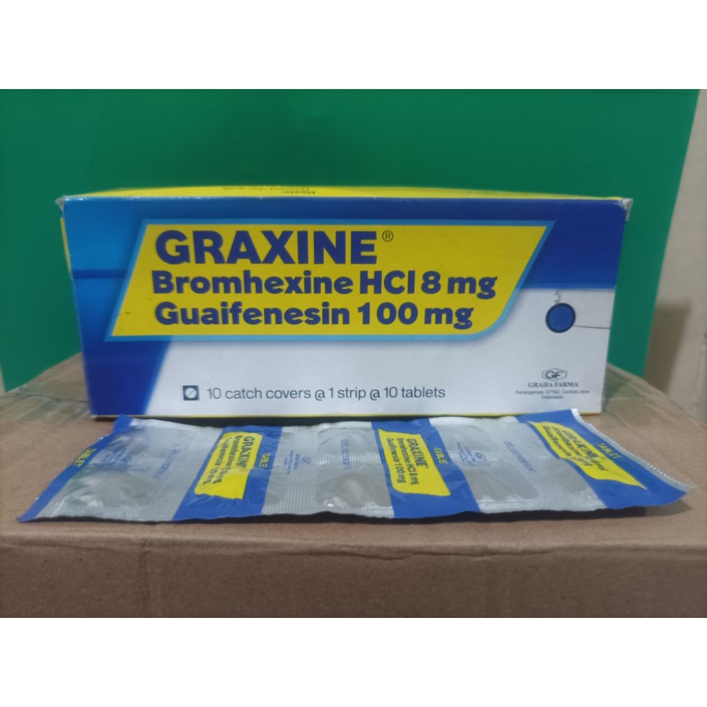 Graxine Tablet obat batuk Berdahak
