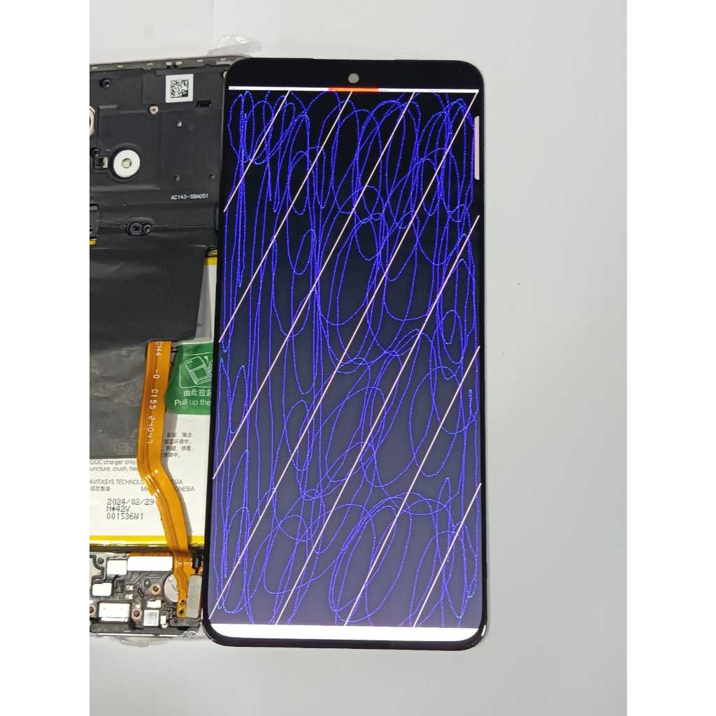 LCD OPPO RENO 11F ORIGINAL SECOND COPOTAN MINUS TOMPEL KAMERA (2)