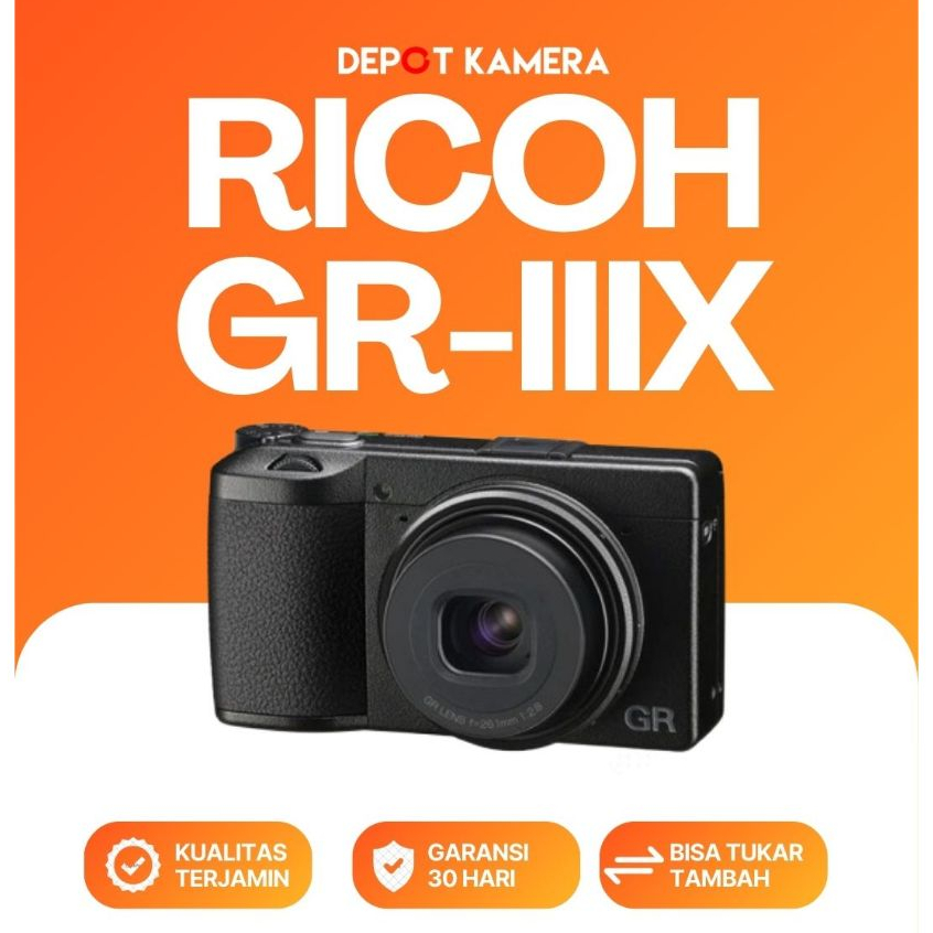 ( DEPOT KAMERA ) SECOND - RICOH GR III/RICOH GR III DIARY EDITION/RICOH GR IIIX URBAN EDITION