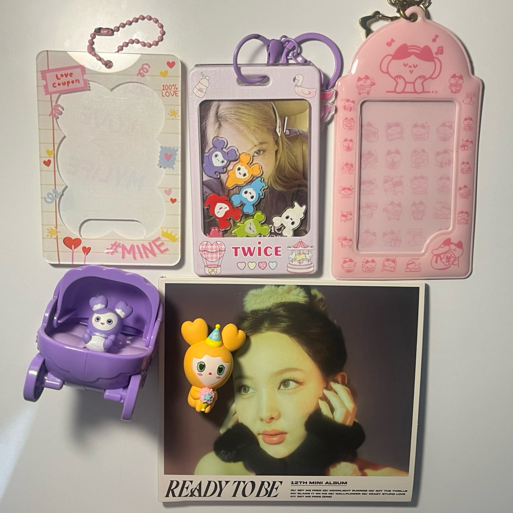 photocard holder preloved twice lovely album only digipack ready to be nayeon sana jihyo