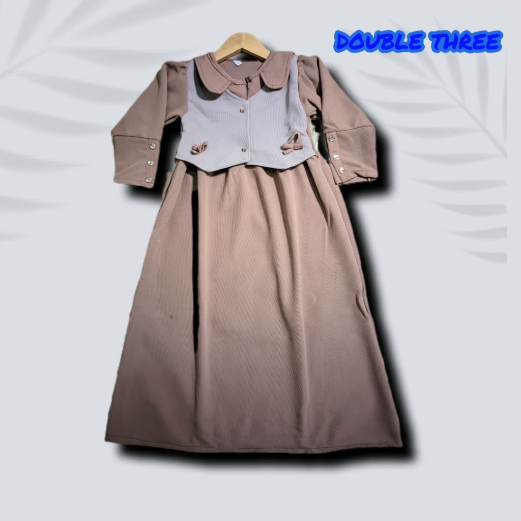 gamis vest humaira anak