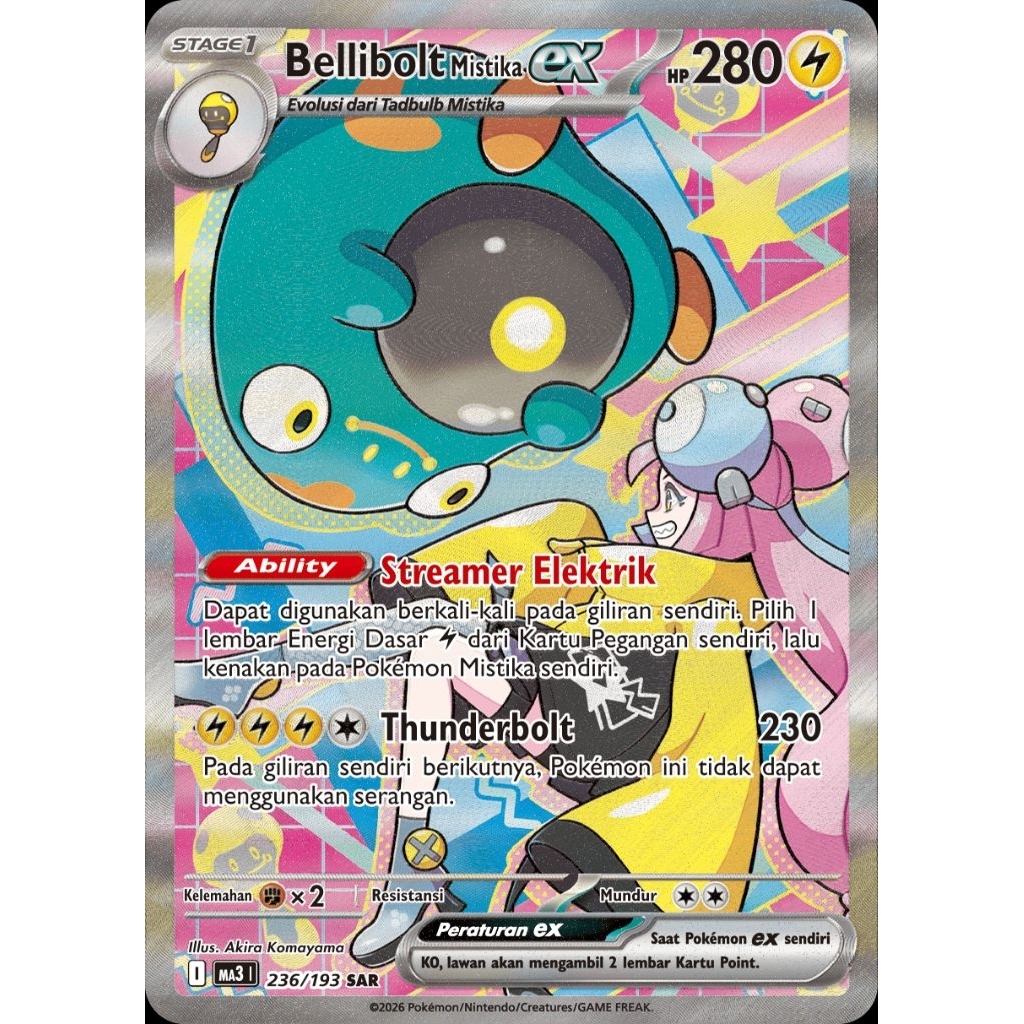 Bellibolt Mistika EX MA3 236/193 SAR ID