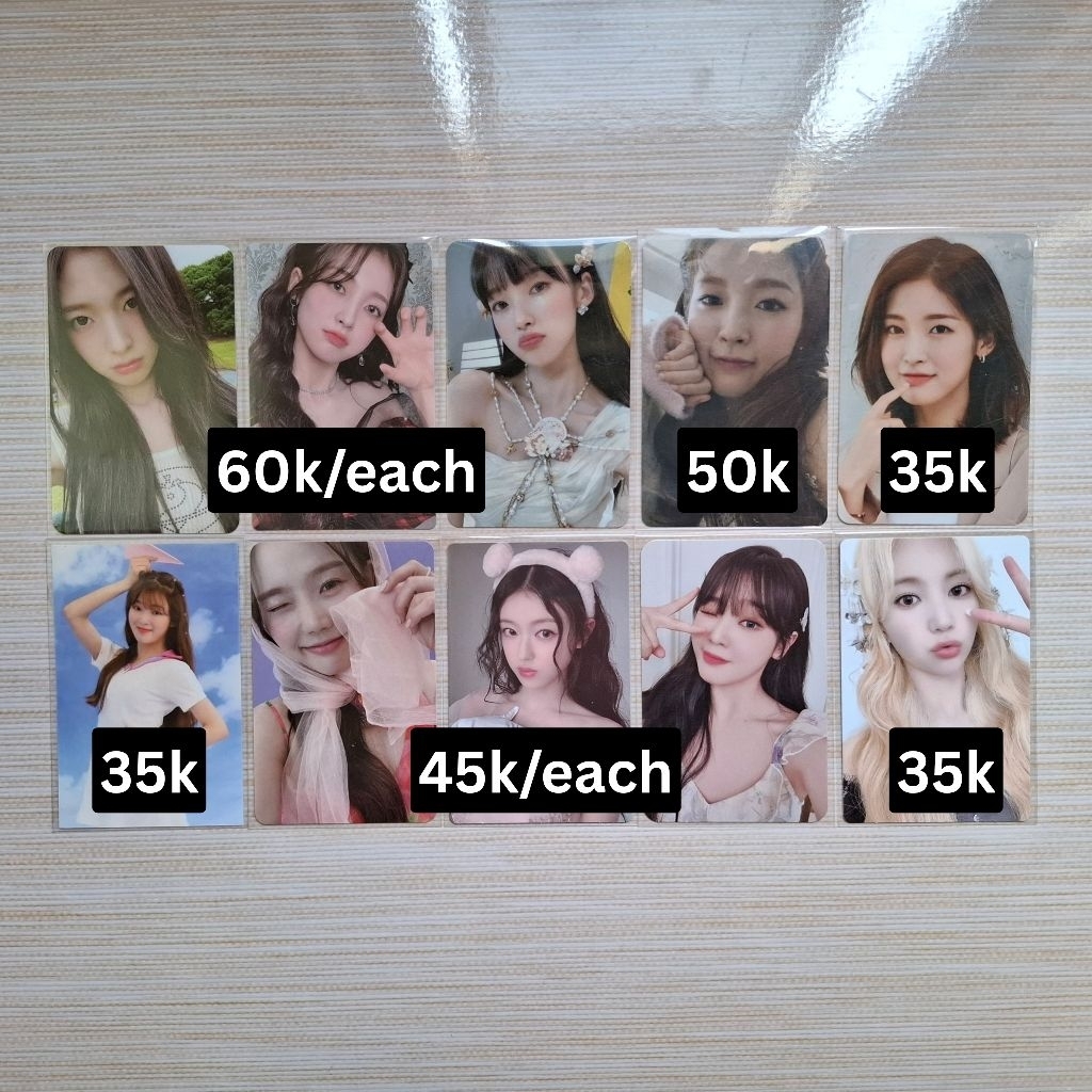 Photocard pc oh my girl omg yooa hyojung seunghee arin yubin season's greetings 2023 2025 2021 sg23 