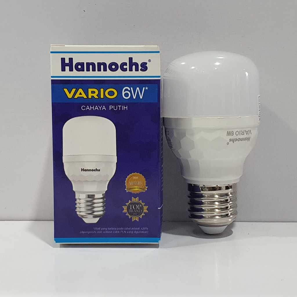 Lampu Led Hannochs Vario 6W - Bola Lampu Led Rumah Hemat Listrik