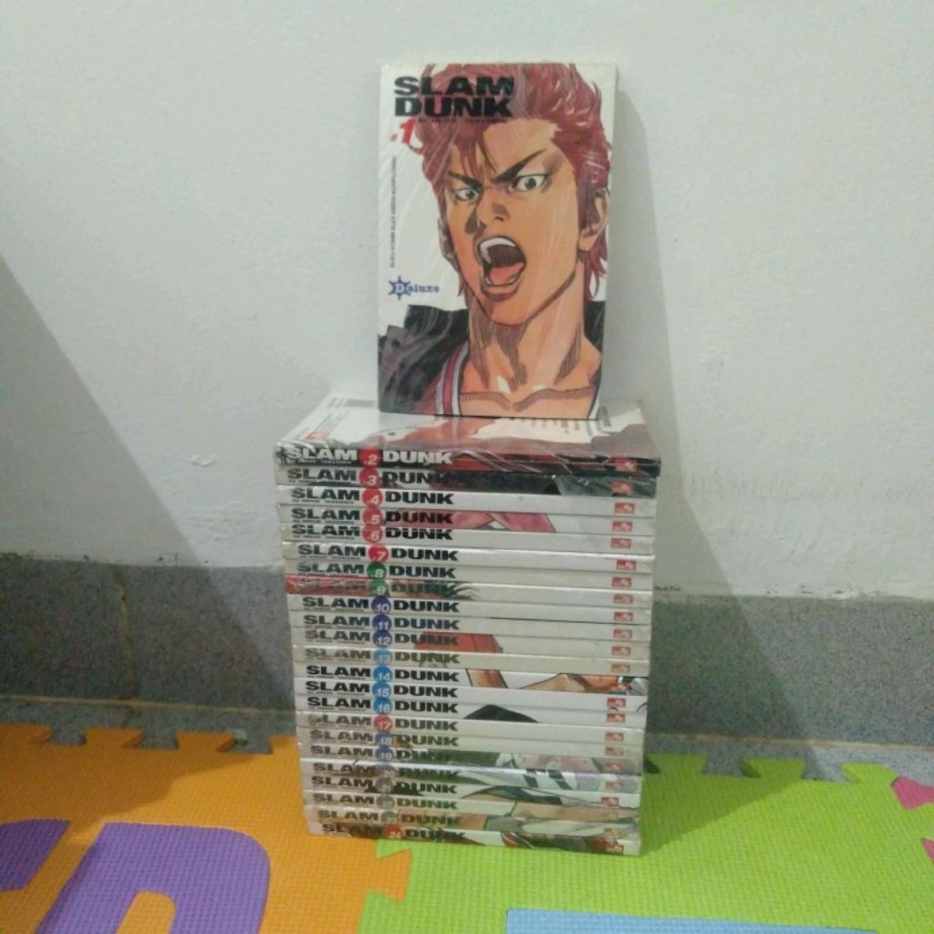 komik full set tamat Slam dunk deluxe segel