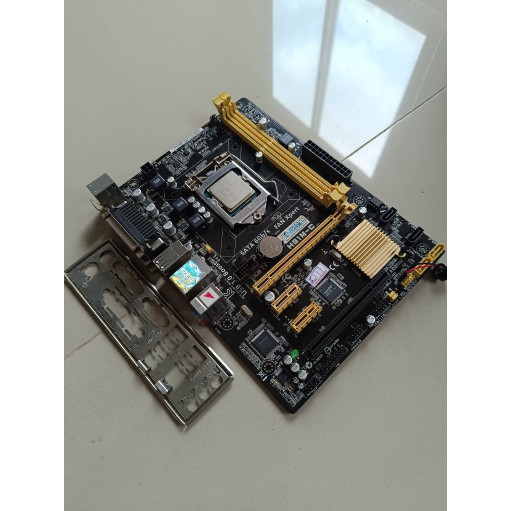 Motherboard Mobo Asus H81 | Bonus Processor