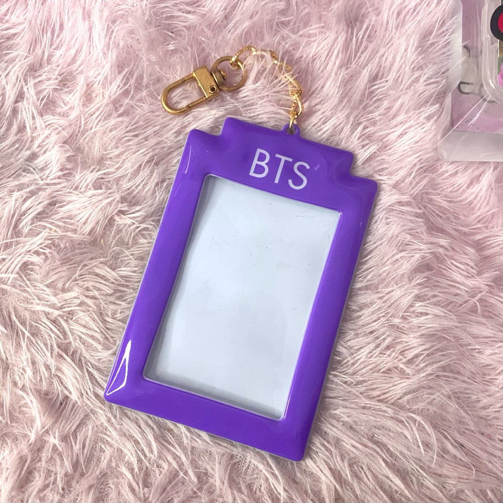 Official Dicon photocard holder BTS good cond free photocard official BTS