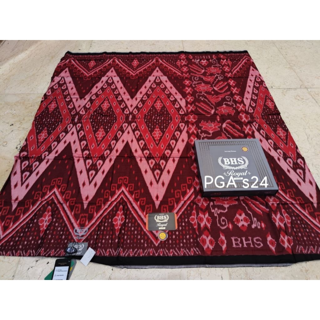 Sarung BHS Royal Goyor Motif PGA PKA Mix Silver 02
