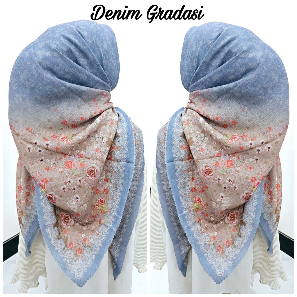 voal motif denim gradasi