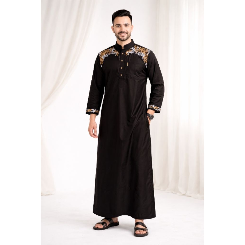 Baju Jubah Gamis Pria Bordir Gamis Pria Bordir