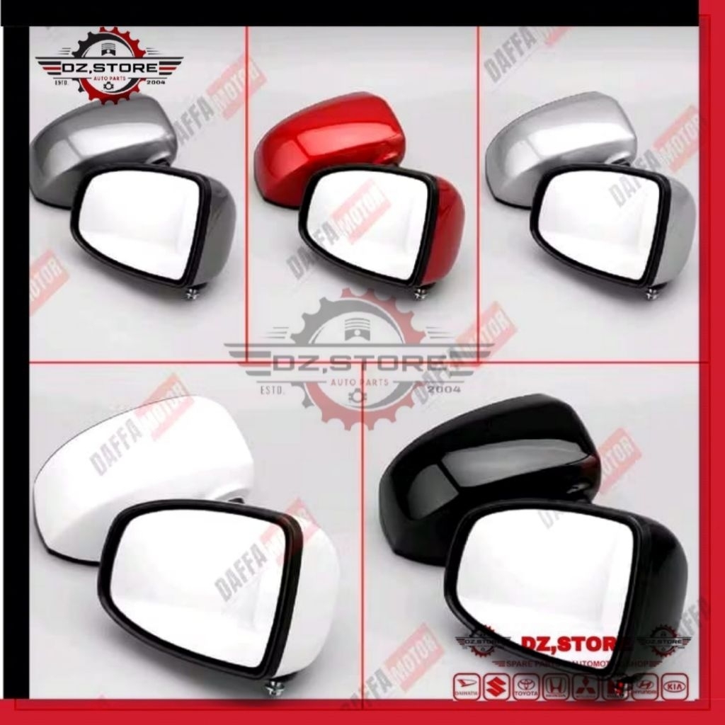 kepala spion universal untuk modifikasi mobil pick up grandmax apv caryy traga harga satu set spion 
