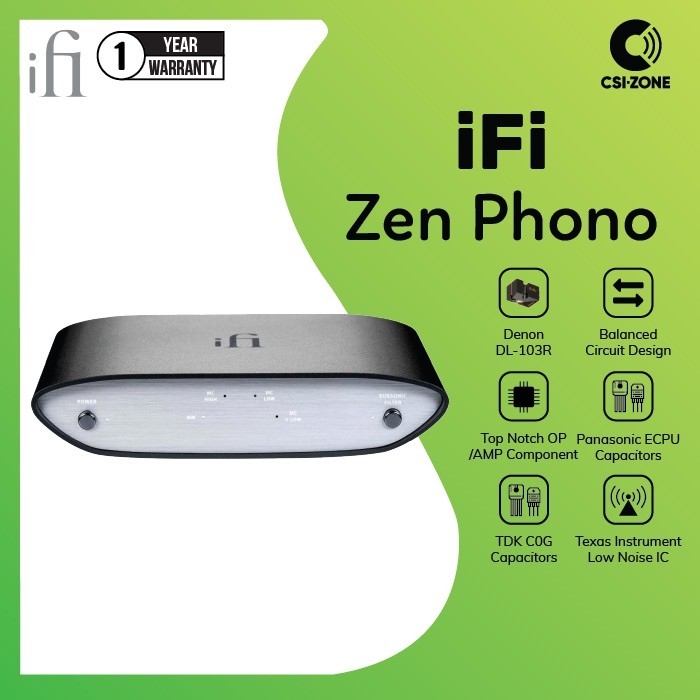 IFI Zen Phono Preamp / Pre-Amp Turntables / Vinyl Record Player