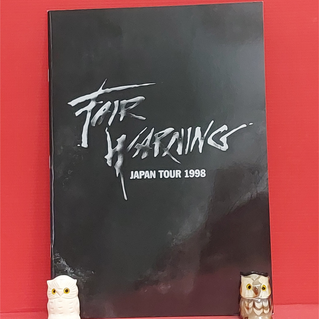 Tour Book Fair Warning - Fair Warning Japan Tour 1998