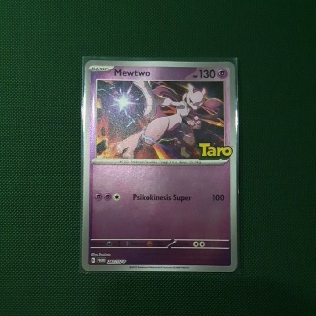 Mewtwo Promo Taro 283/SV-P Pokemon TCG Indonesia