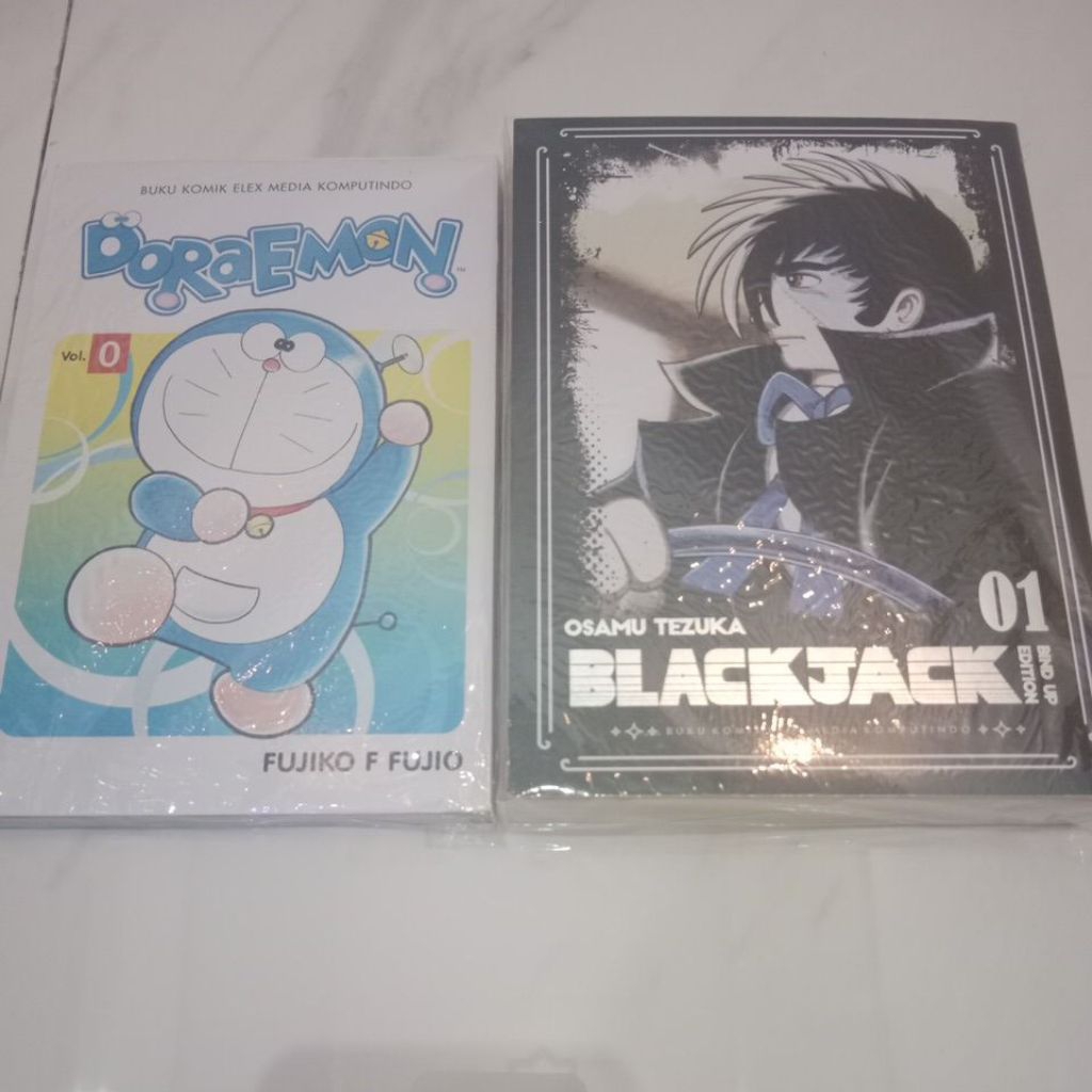 Komik Doraemon vol 0 + Black Jack Bind Up Edition vol 1