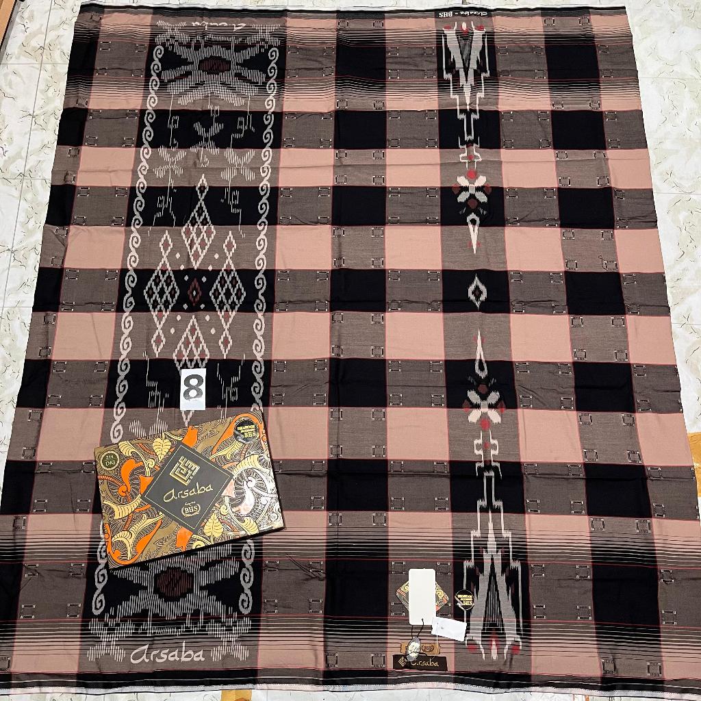 Sarung Arsaba Gold Type Z14 DKJ Terbaru Seperti Motif BHS Excellent Kotak-Kotak Dewasa Produk Behaes