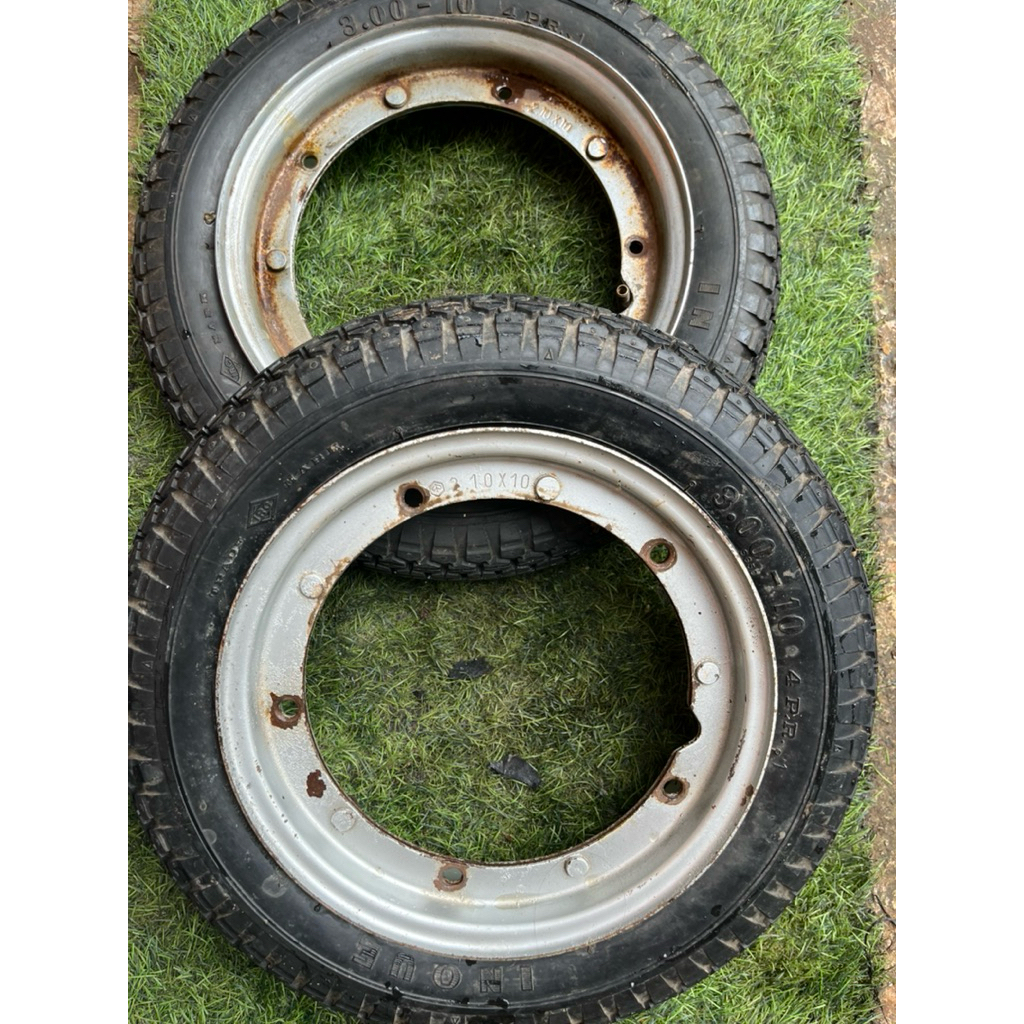 Velg vespa ring 10 vespa pts super ban 90/90