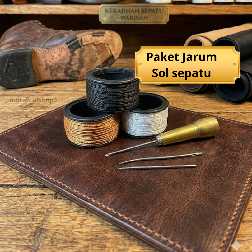 Jarum Jahit Sepatu | Jarum Sol Sepatu Dan Benang D
