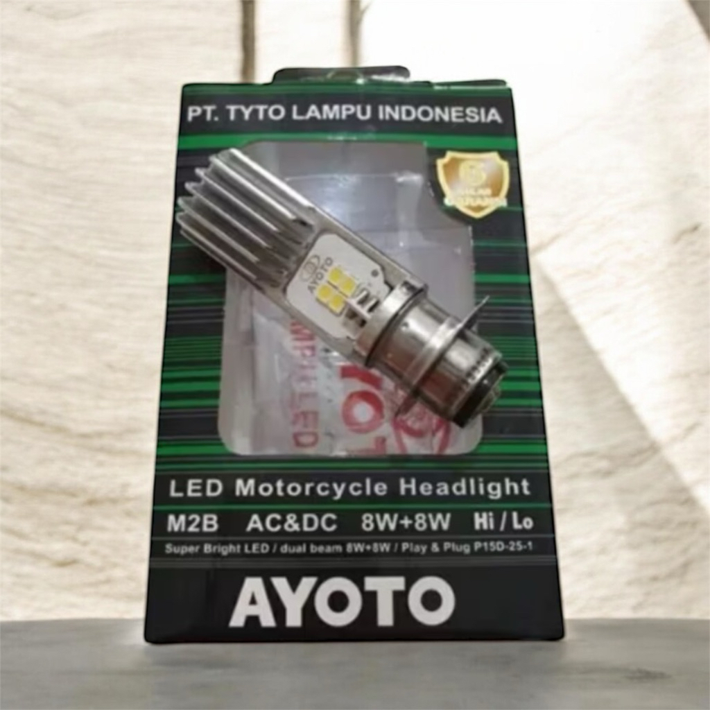 Ayoto lampu LED depan all motor