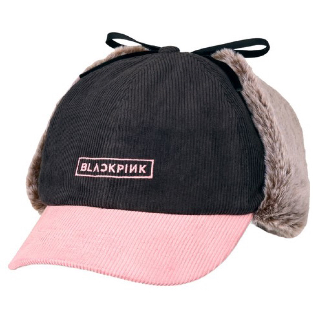 [PRE ORDER] MD LOGO FLIGHT CAP BLACKPINK DEADLINE IN JAPAN TOPI WINTER OFFICIAL MURAH