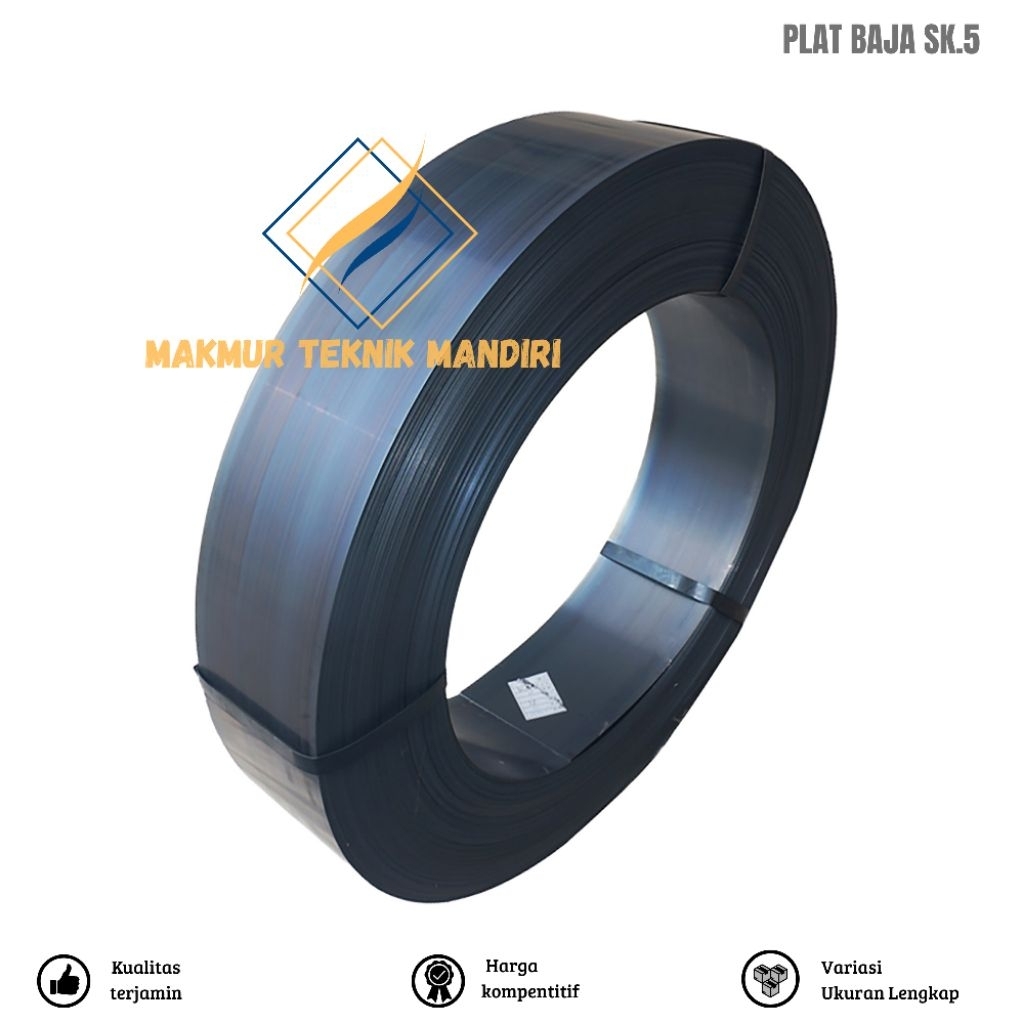 Plat Baja Spring 2mm x 60mm x 1000mm | Plat Baja SK 5