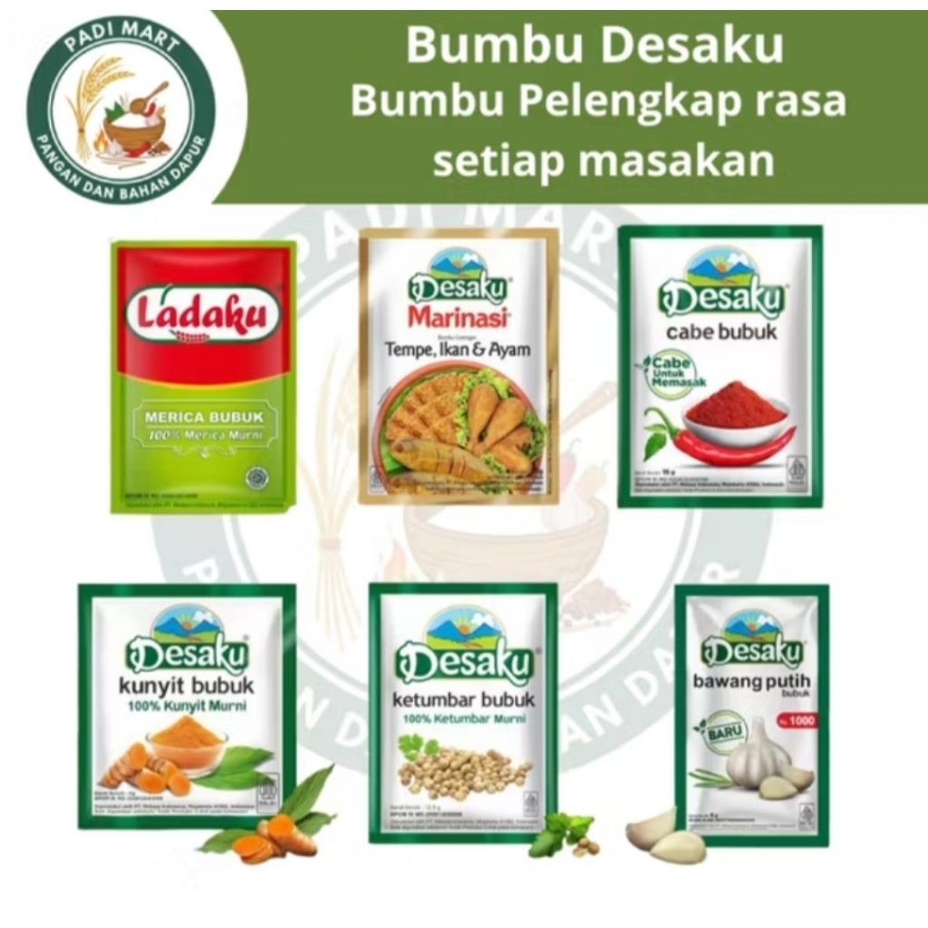 DESAKU BUMBU / BUMBU DESAKU BUBUK PER BUNGKUS