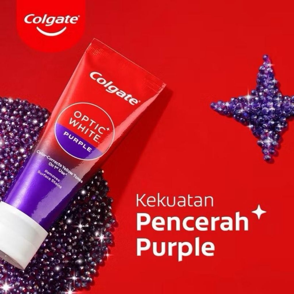 Colgate Optic White Purple
