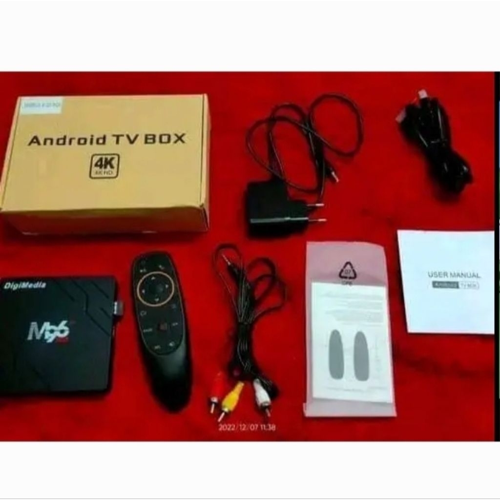 STB ANDROID TV BOX M96 4K