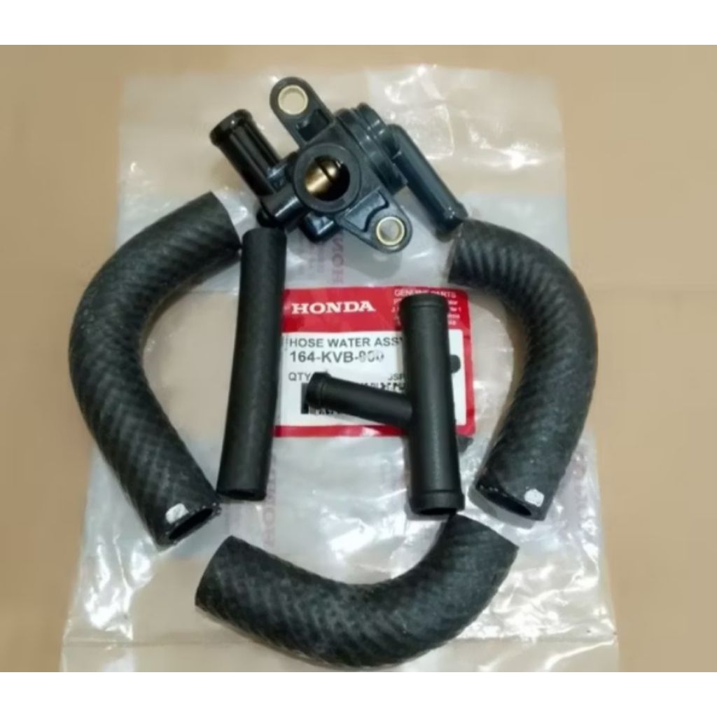 TERMOSTAT KVB + SELANG RADIATOR KVB RADIATOR 110 KARBU VARIO 110 TECHINO