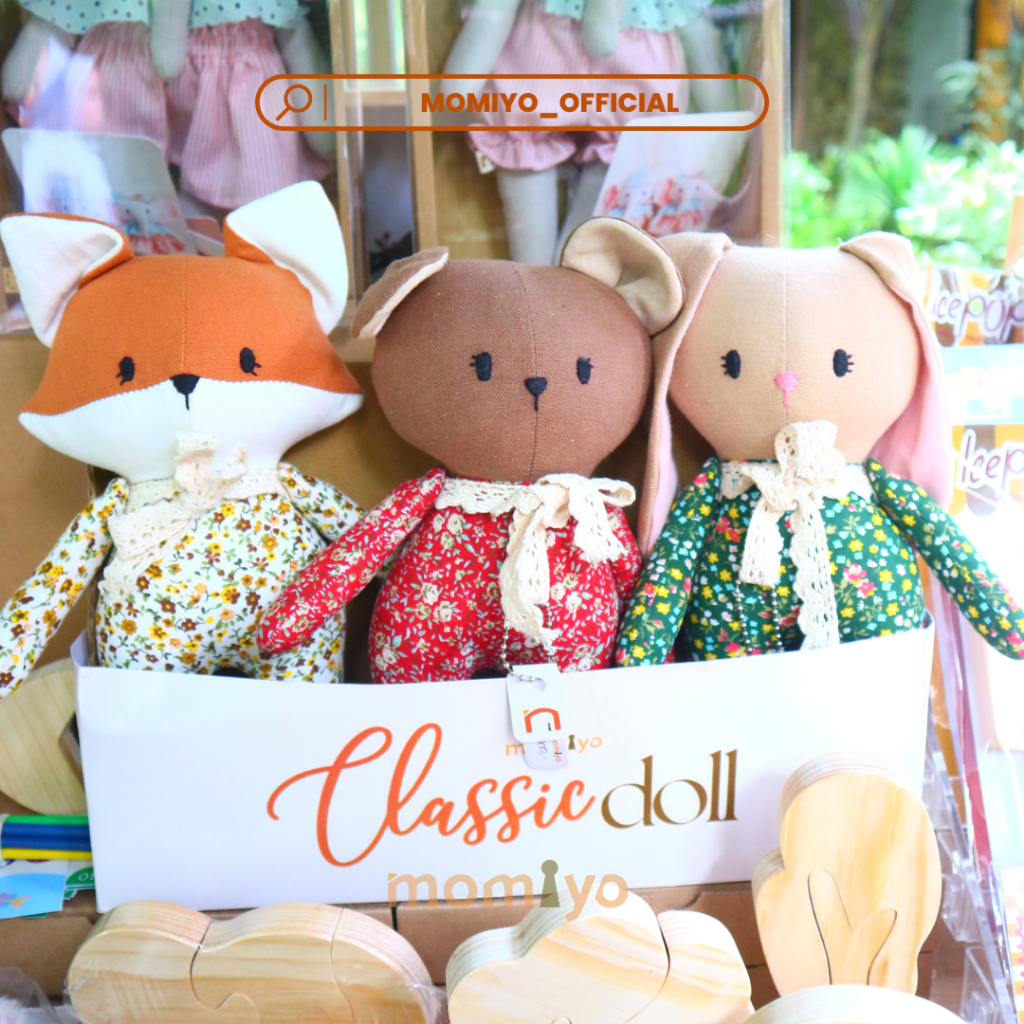HANDMADE Classic Doll | MOMIYO | Boneka Kain