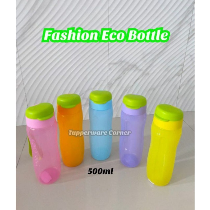 botol eco fashion 500 ml tupperware eco flip 500ml