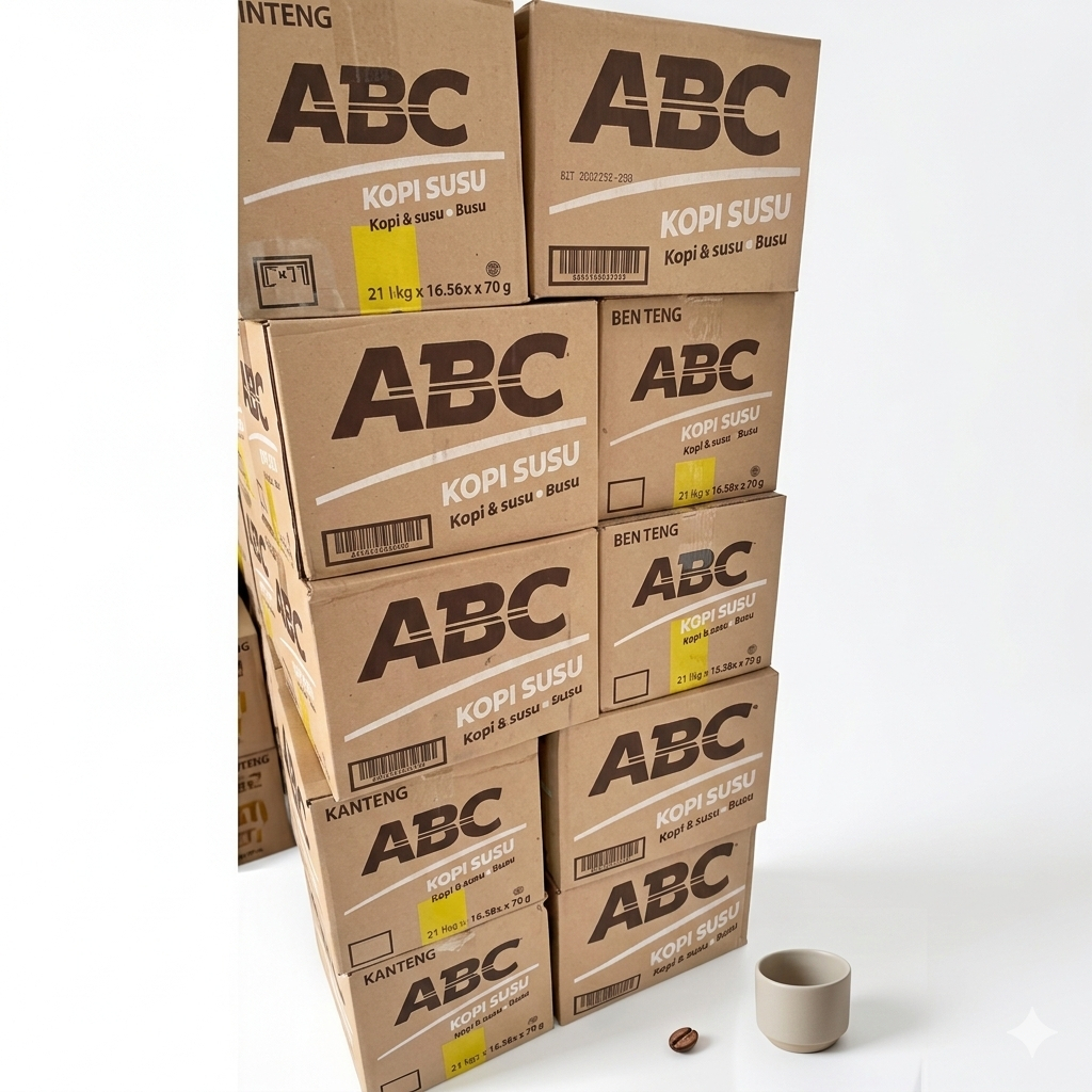 KOPI ABC SUSU 1 DUS 12 RENCENG