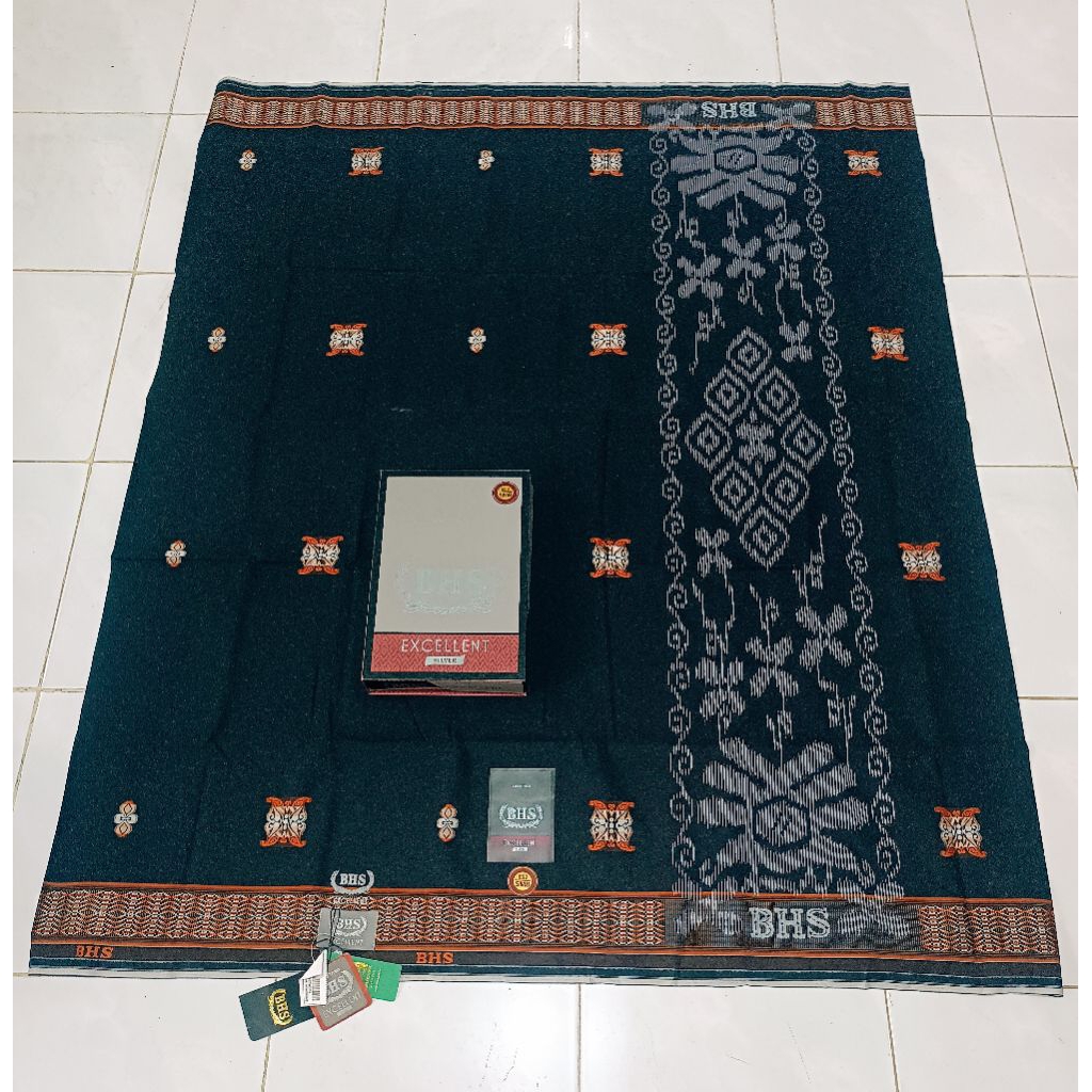 SARUNG BHS EXCELLENT SONGKET HITAM