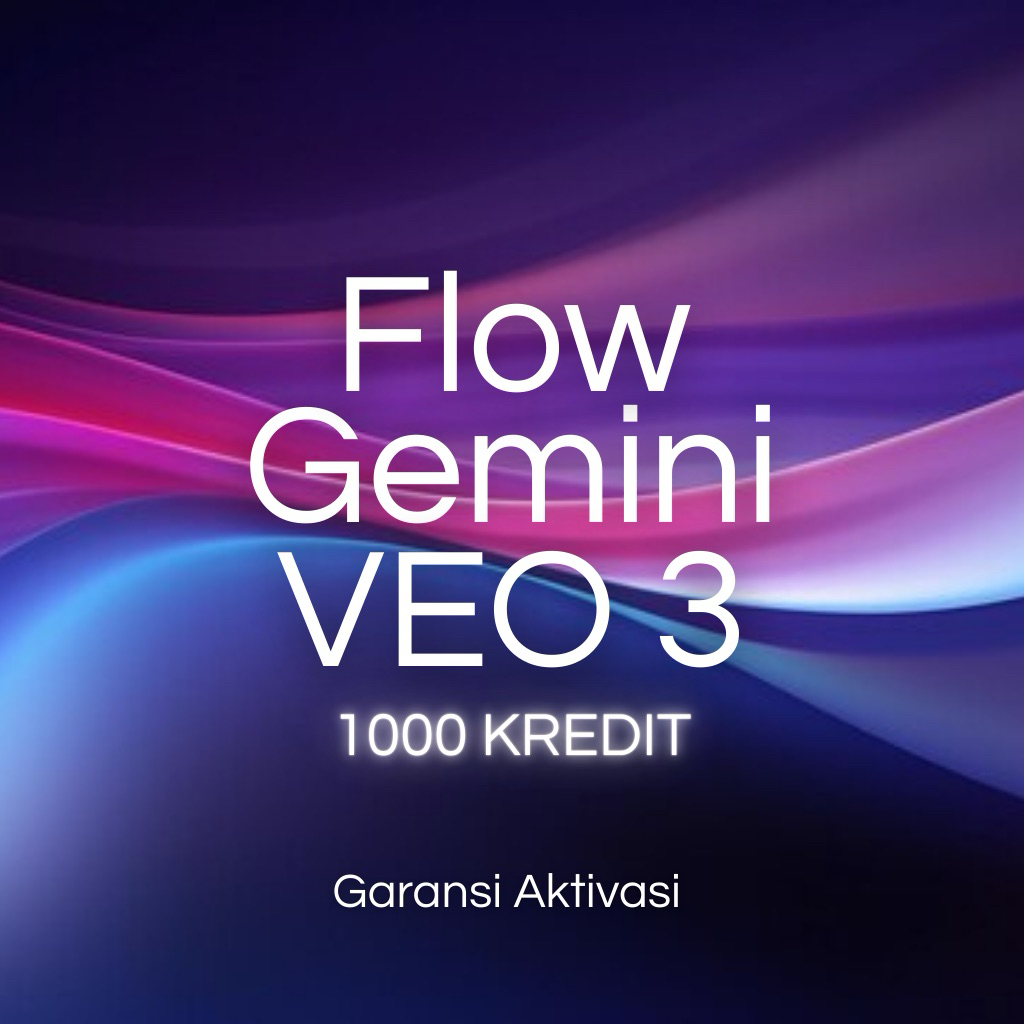 Flow AI 1000 Kredit | Flow Pro Ai, Text to video, Gemini + 2TB