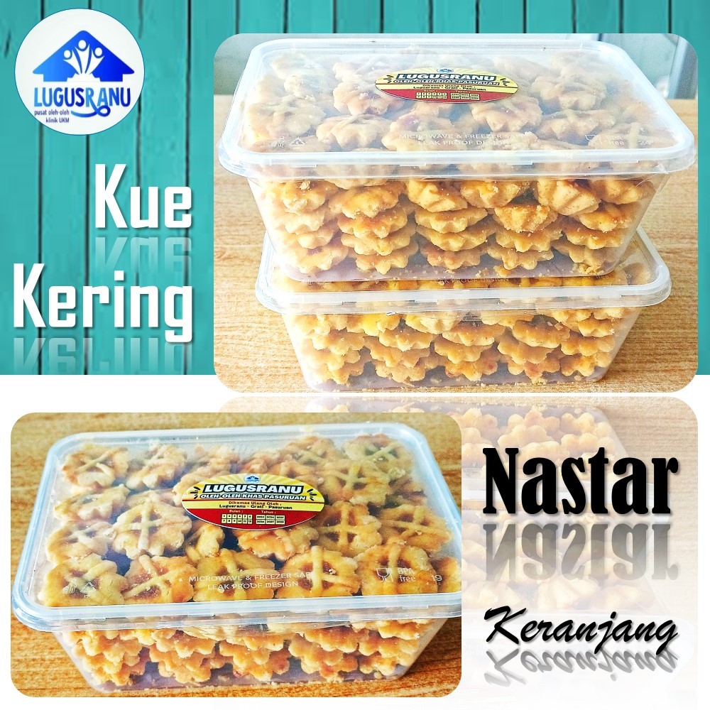 Kue Kering Nastar Ranjang Enak Slai Manis 500 Gram