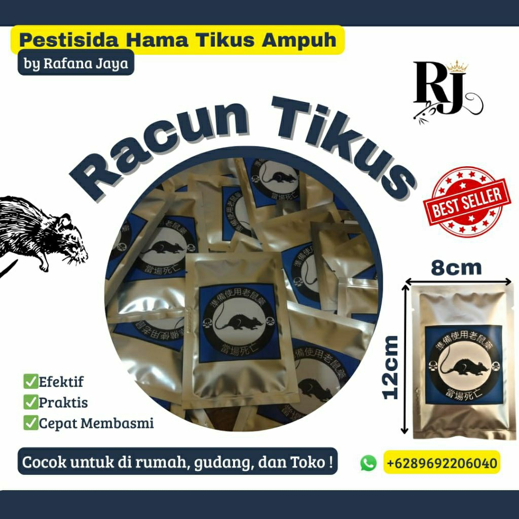 Racun tikus beras  gabah mantap