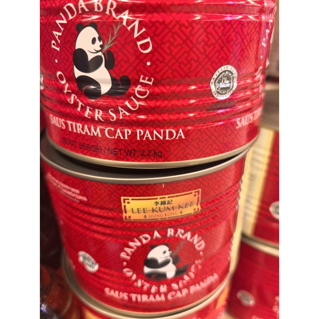LEE KUM KEE SAUS TIRAM CAP PANDA KALENG 2.2LT. SAUS TIRAM PANDA. SAUS TIRAM PANDA KALENG