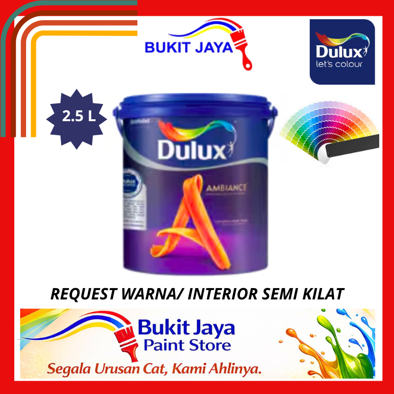 DULUX AMBIANCE SEMIKILAT INTERIOR 2.5L