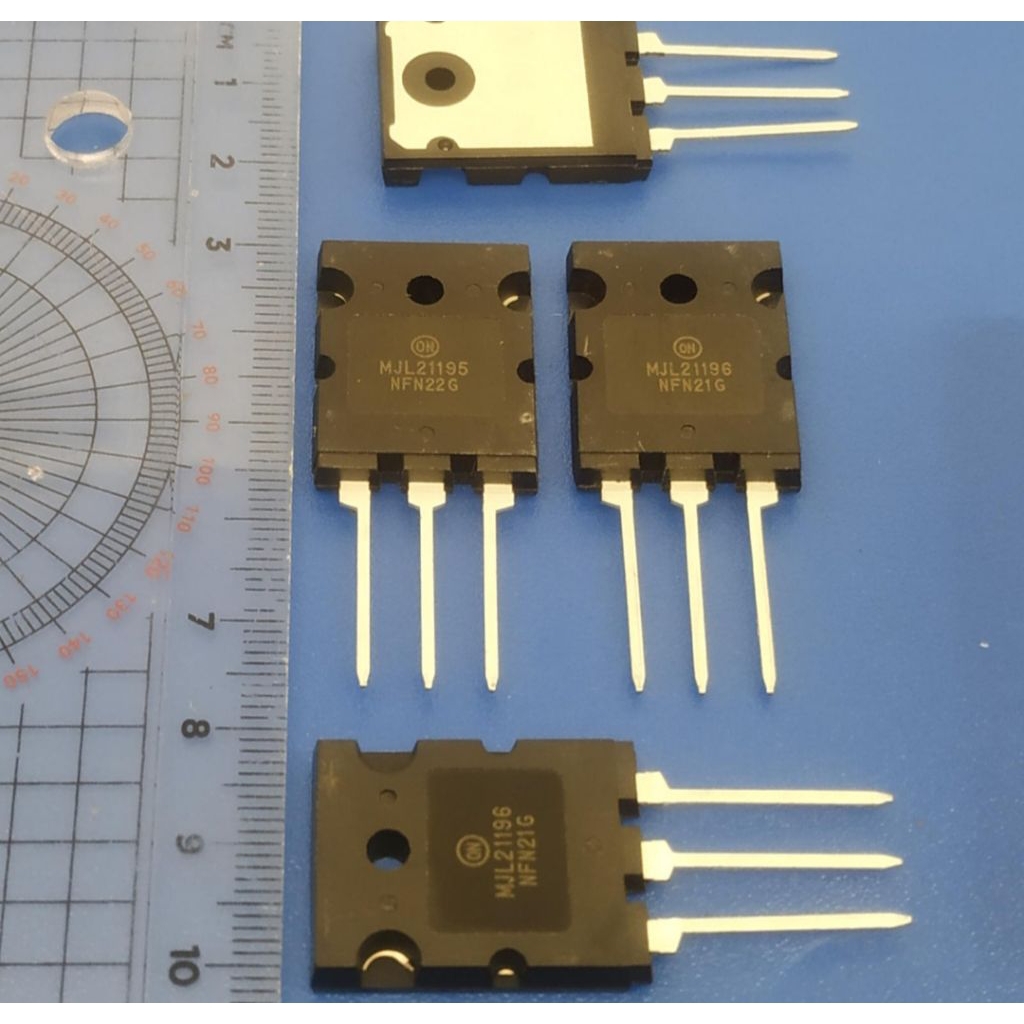 Transistor MJL21195 - MJL21196 SET / MJL21195 21196 ON Semi Conductor