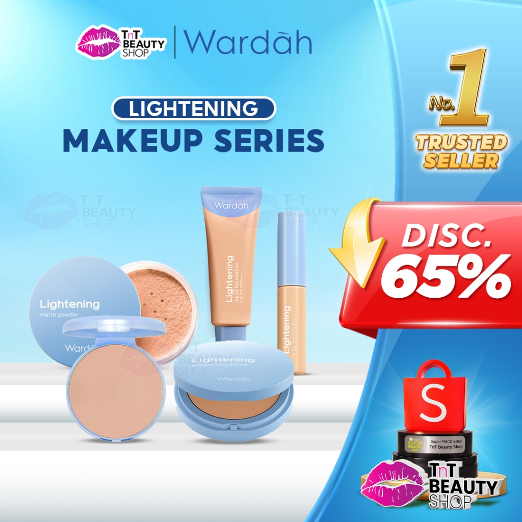 WARDAH Lightening SERIES | Liquid Face Makeup | Make up wajah | Tnt Beauty Shop