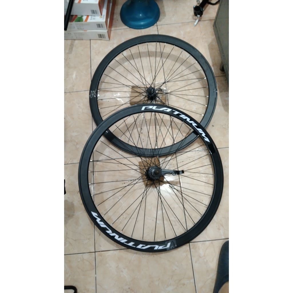 Wheelset Depan Belakang Fixie 700c Torpedo