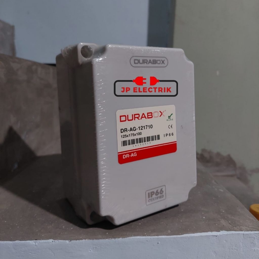 Durabox Junction Box 125x175x100 mm / Duradus 125x175x100 mm IP66 Durabox
