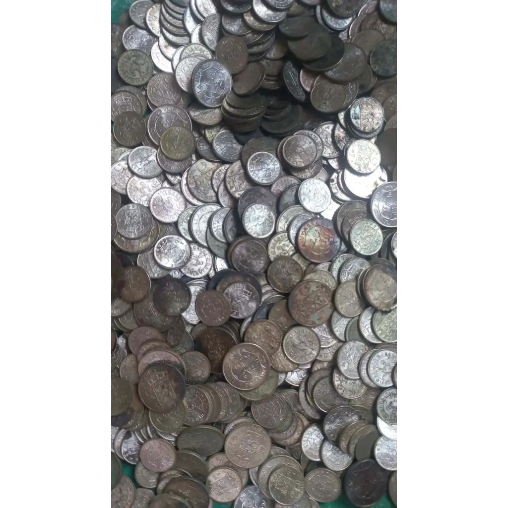 KOIN ASING BELANDA/NEDERLAND 1/4 GULDEN