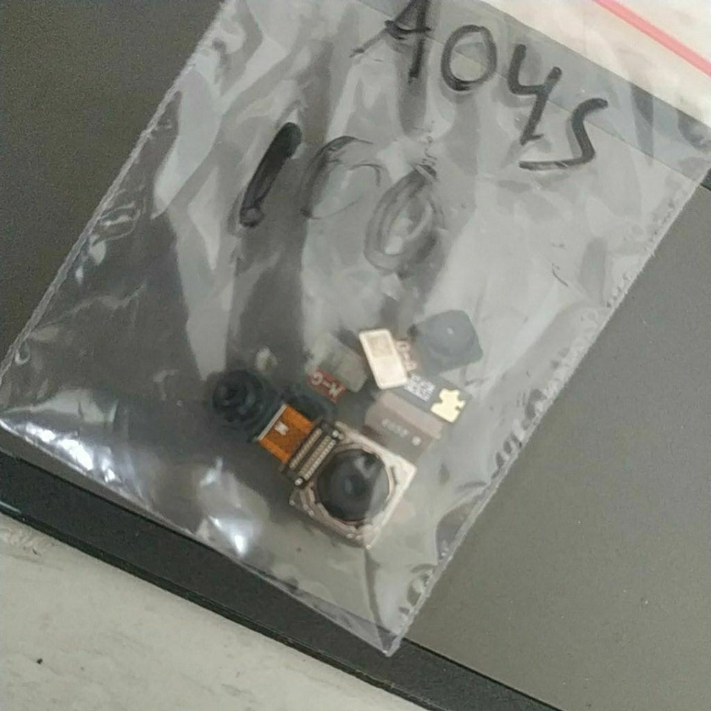 kamera depan belakang set bekas samsung a04s
